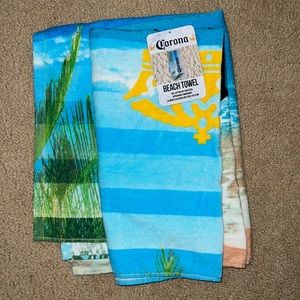 Corona beach towel